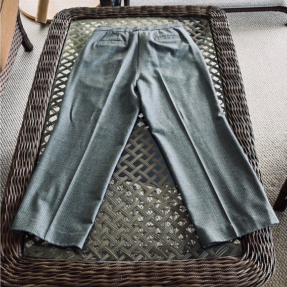 Liz Claiborne “ Kylie” Stain Resistant Polyester Gray Straight Leg Pant. P 10 - Picture 2 of 7